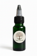 Right Remedy Hair Oil with Circular Logo Label